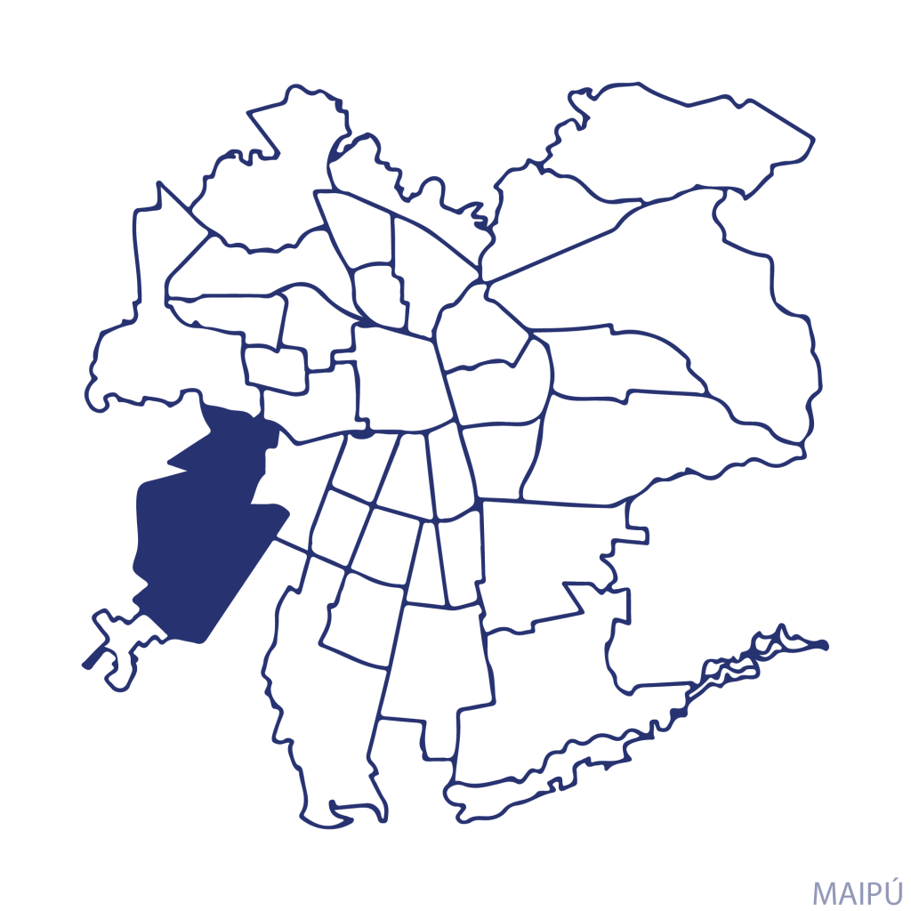 mapa maipu