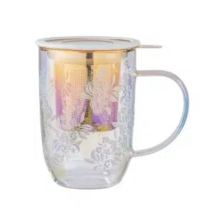 Mug Bhoro Light Blue Bouquet